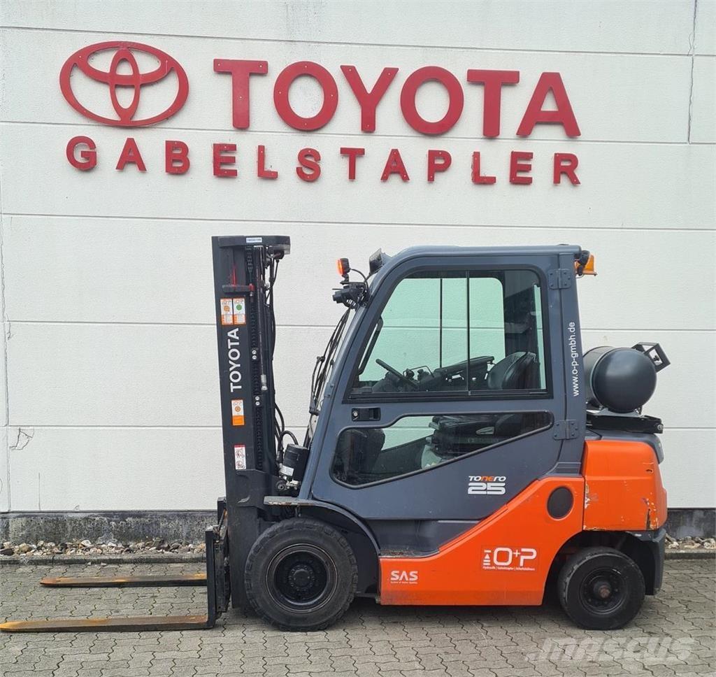 Toyota 02-8FGF25 LPG gaffeltrucks