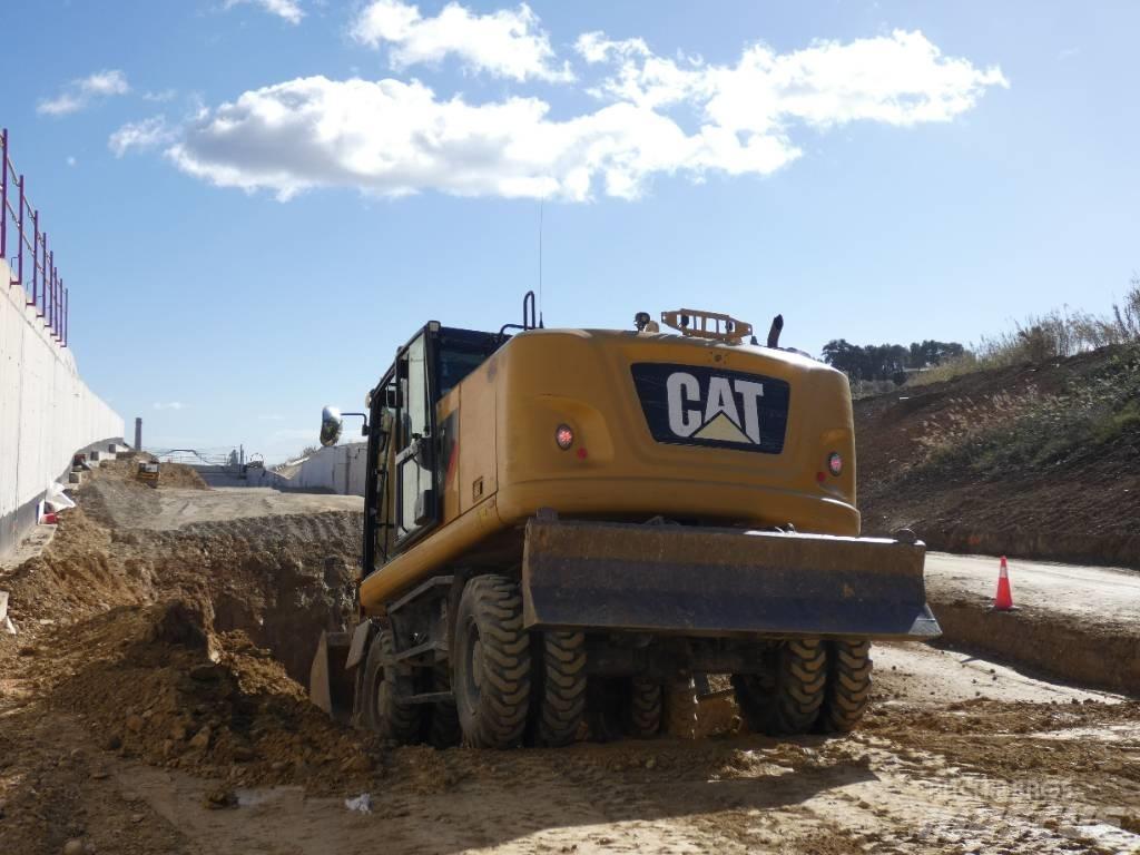 CAT M 318 F Gravemaskiner på hjul