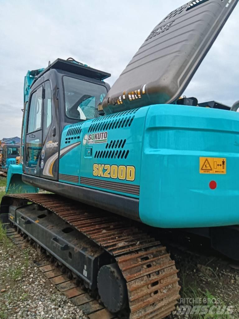 Kobelco SK 200 Midi-gravemaskiner 7t - 12t