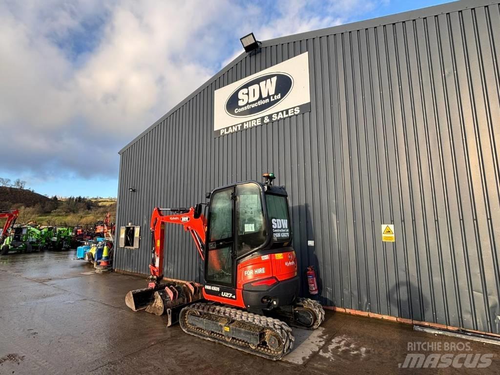 Kubota U 27-4 Minigravemaskiner