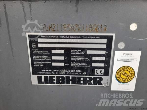 Liebherr A 920 Gravemaskiner på hjul