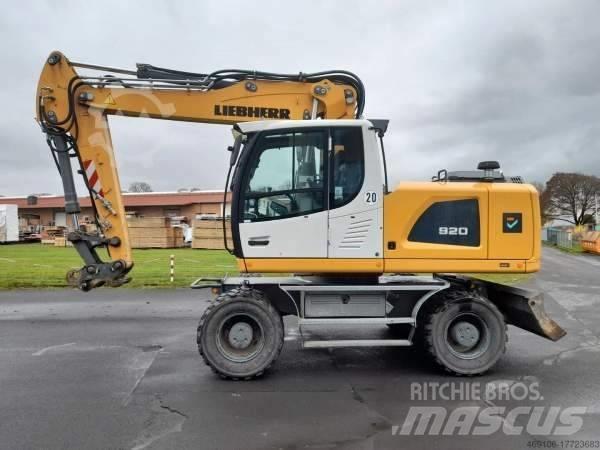 Liebherr A 920 Gravemaskiner på hjul