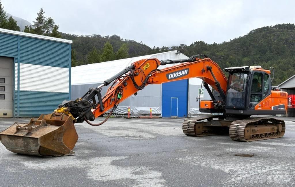Doosan DX180LC-5 Gravemaskiner på larvebånd