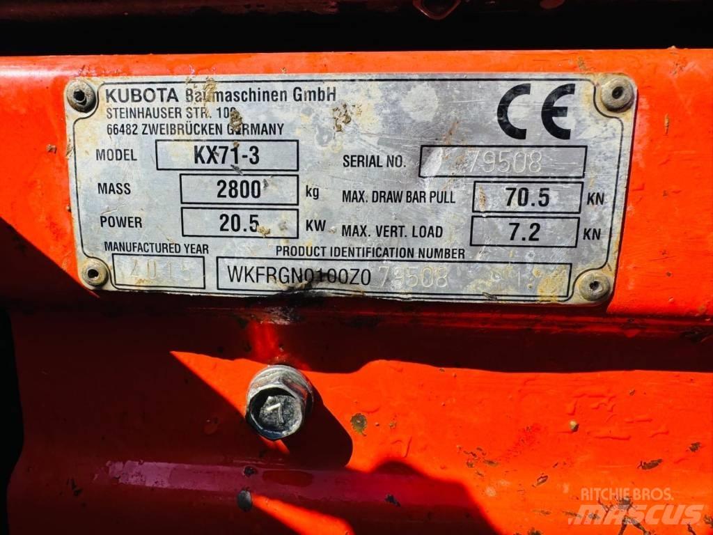 Kubota KX 71-3 Minigravemaskiner