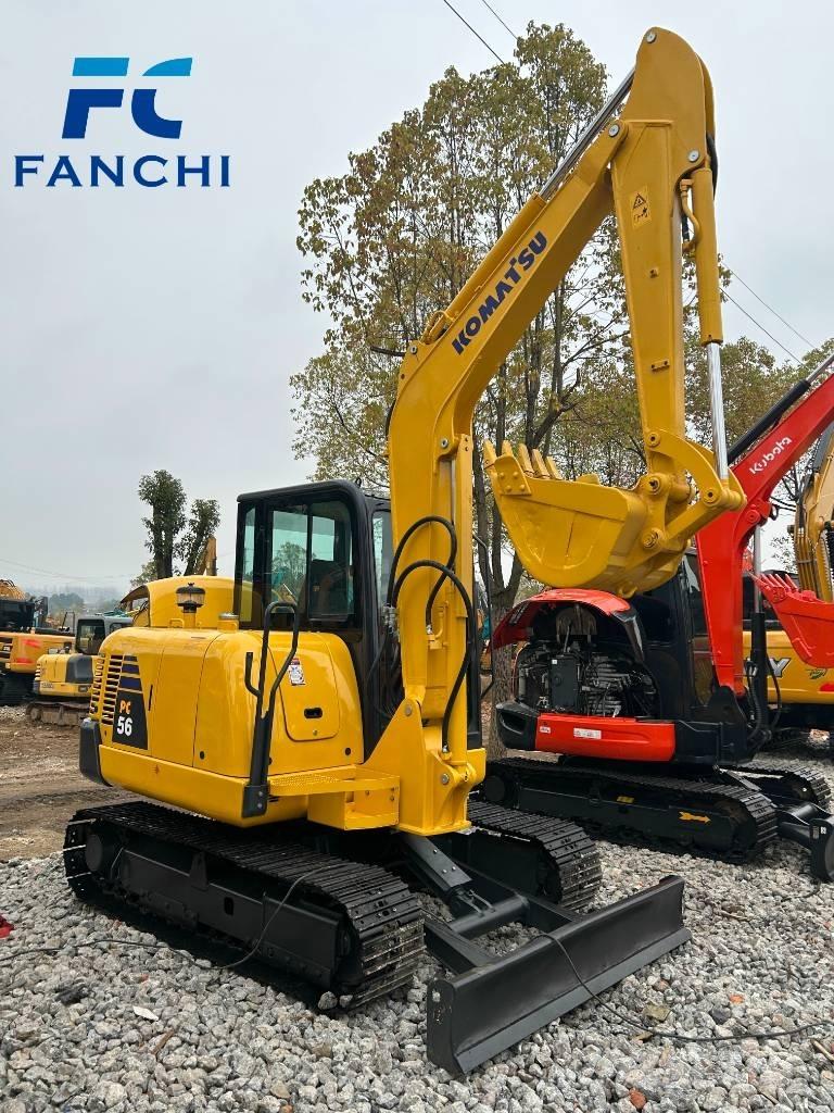 Komatsu pc56 Gravemaskiner på larvebånd