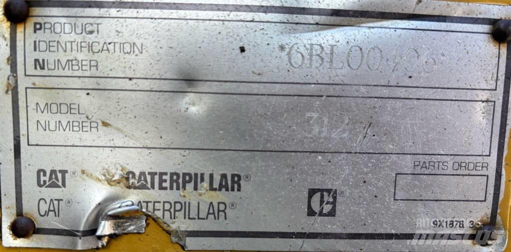 CAT 312 Gravemaskiner på larvebånd