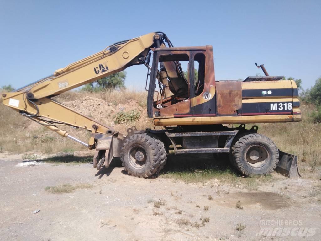 CAT M318 parts M 318 Gravemaskiner på hjul