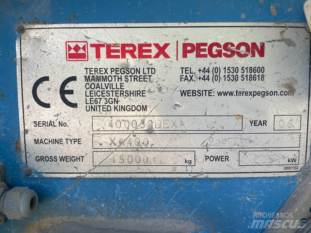 Terex Pegson XA 400 Mobile knusere