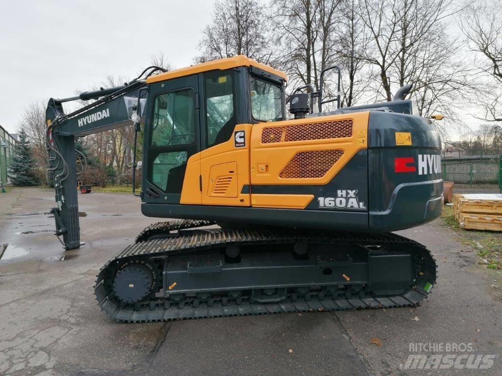Hyundai HX160AL Gravemaskiner på larvebånd
