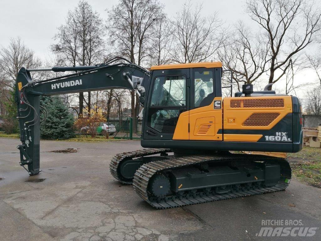 Hyundai HX160AL Gravemaskiner på larvebånd