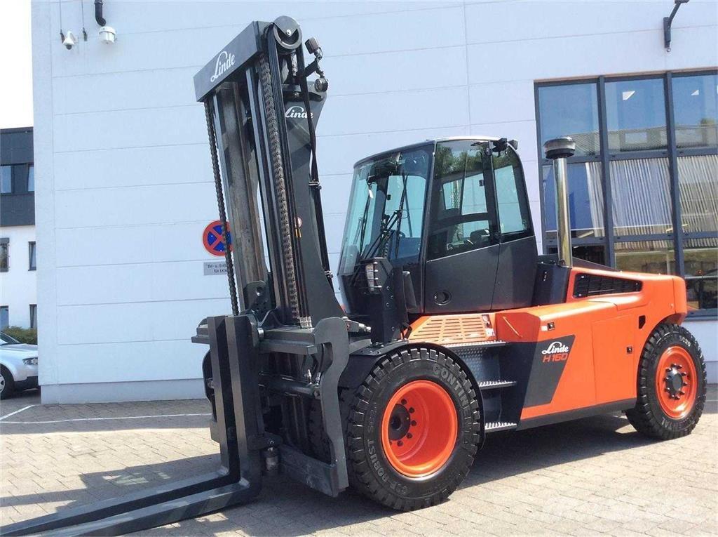 Linde H160D/600 Diesel gaffeltrucks