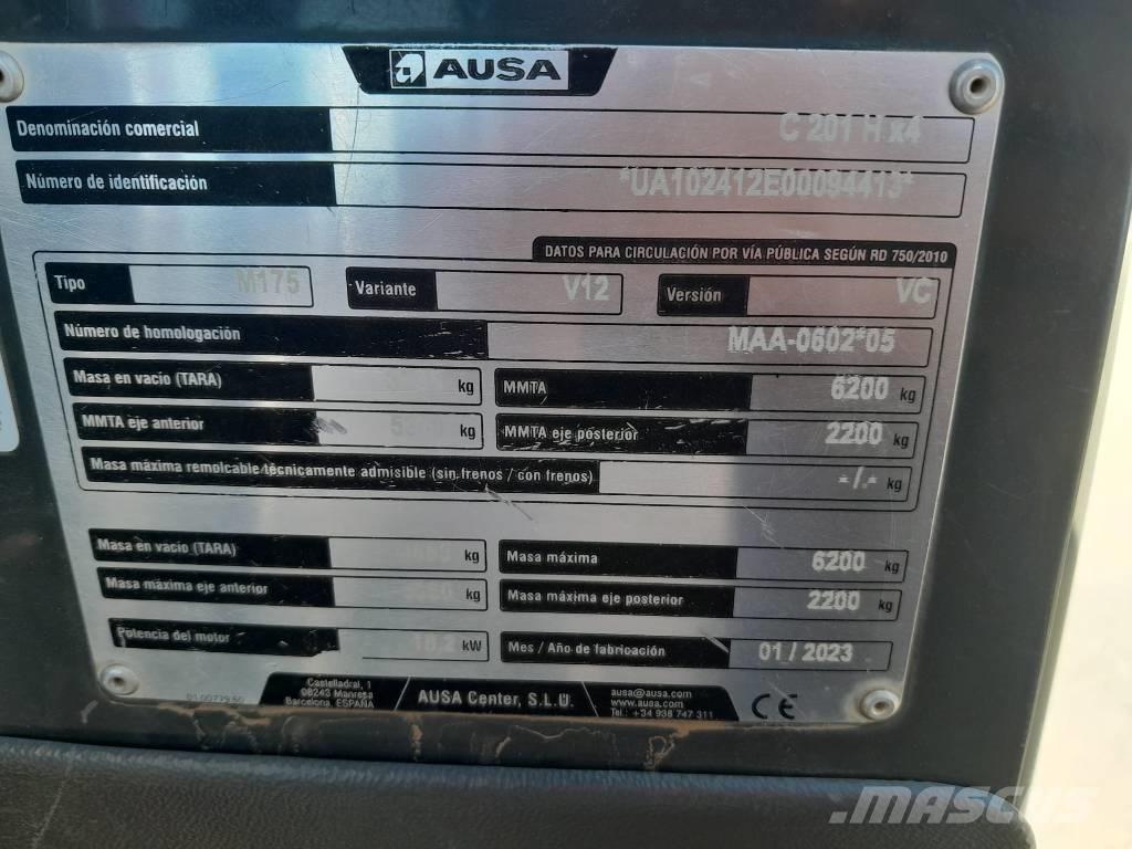 Ausa C 201 HX 4 Diesel gaffeltrucks