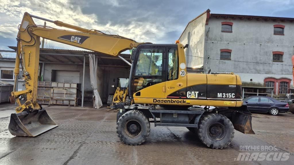 CAT M 315 C Gravemaskiner på hjul