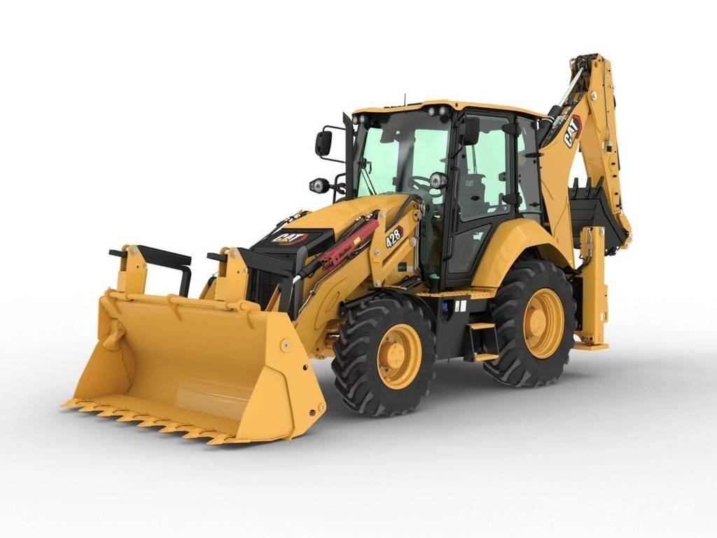CAT 428 new Rendegravere