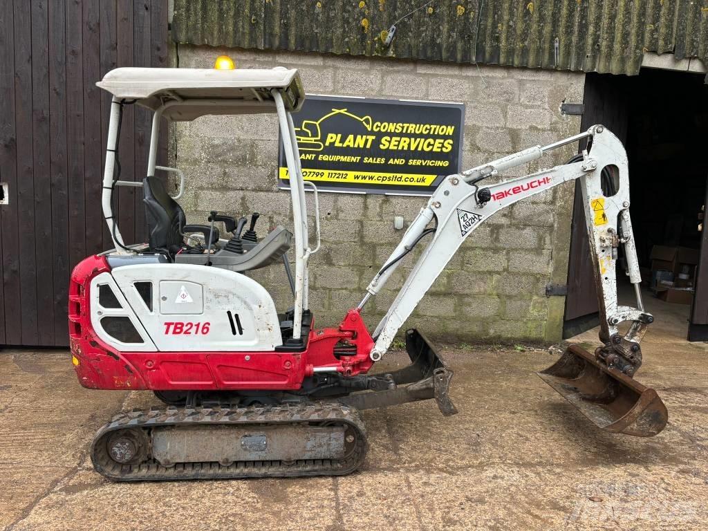 Takeuchi TB 216 Minigravemaskiner