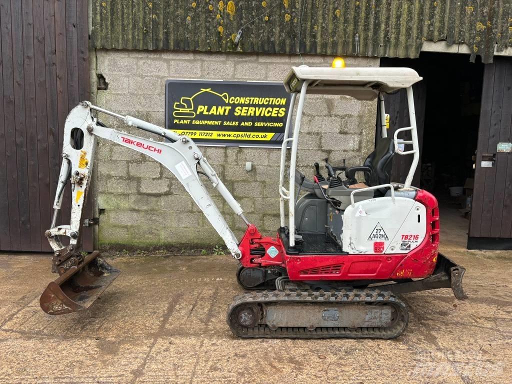 Takeuchi TB 216 Minigravemaskiner