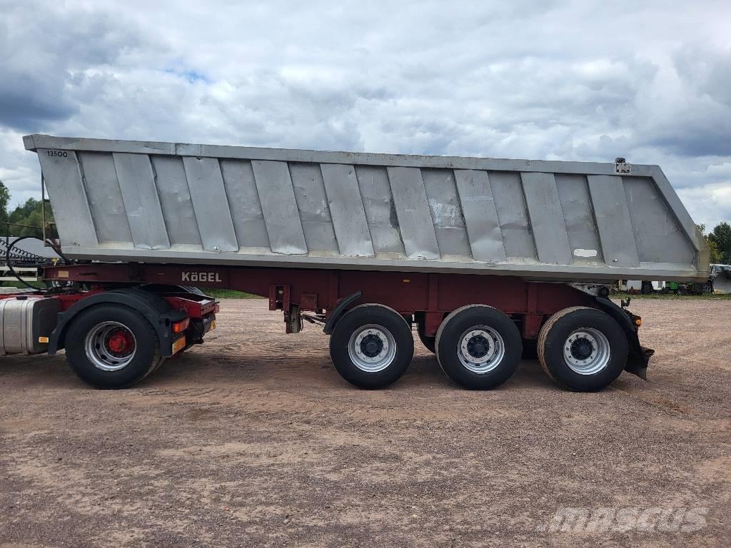 Kögel SKML 24 Skip loader semi-trailere