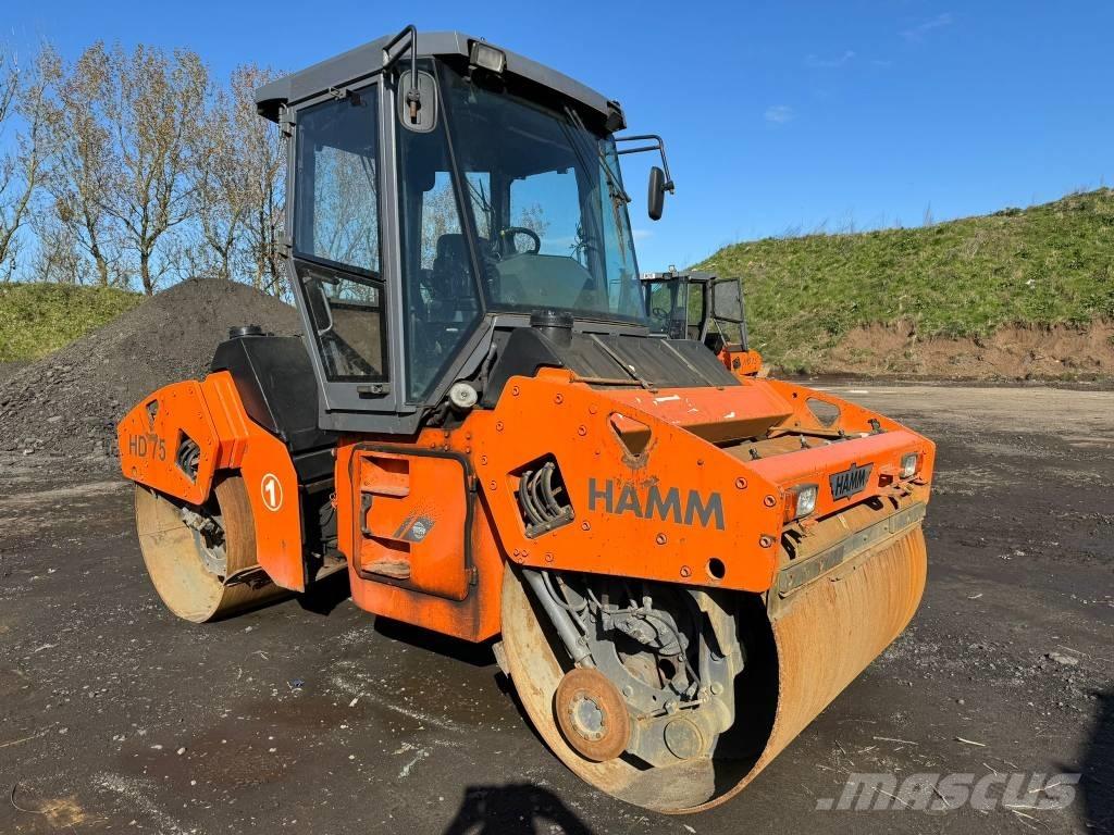 Hamm HD 75 Tvilling tromle