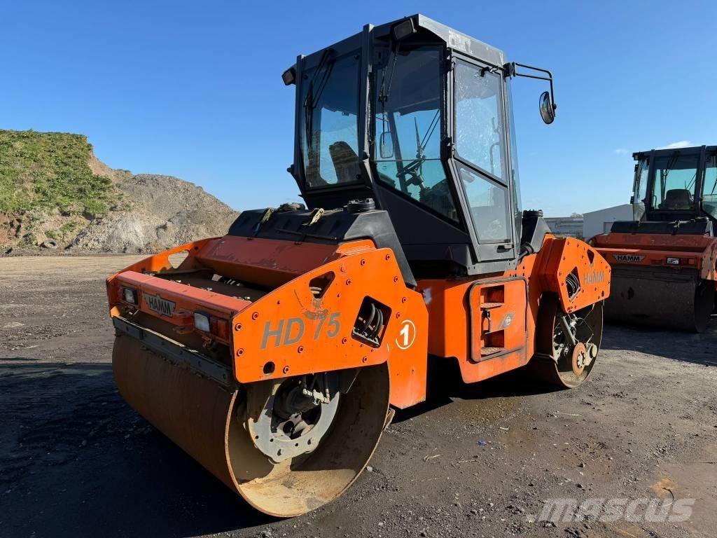 Hamm HD 75 Tvilling tromle