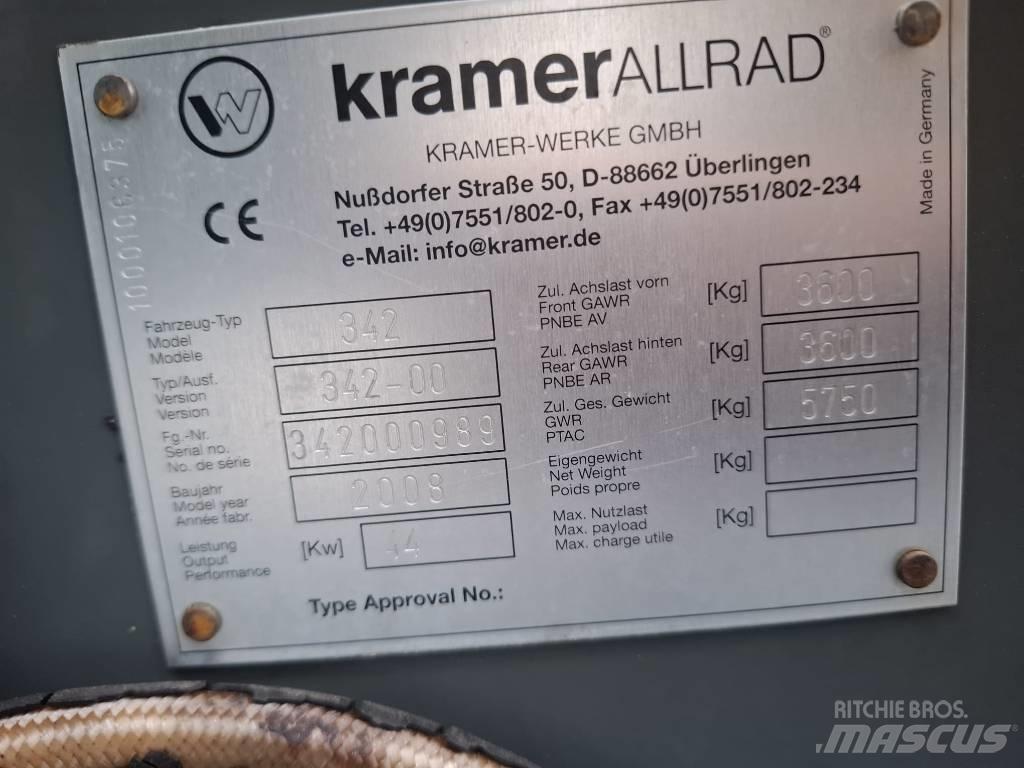 Kramer 380 Læssemaskiner på hjul