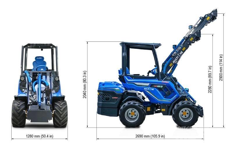 MultiOne EZ 8 Læssere
