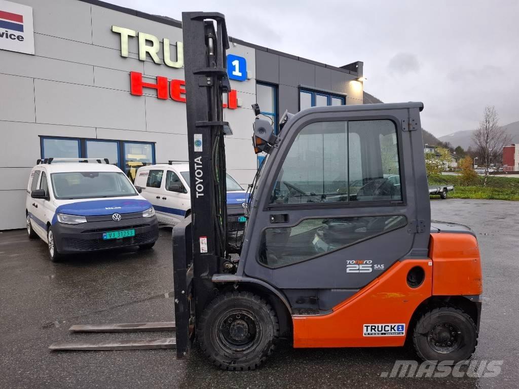 Toyota 02-8FDF25 Diesel gaffeltrucks