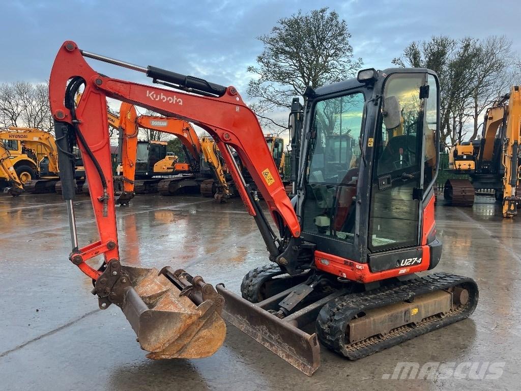 Kubota U 27-4 Minigravemaskiner