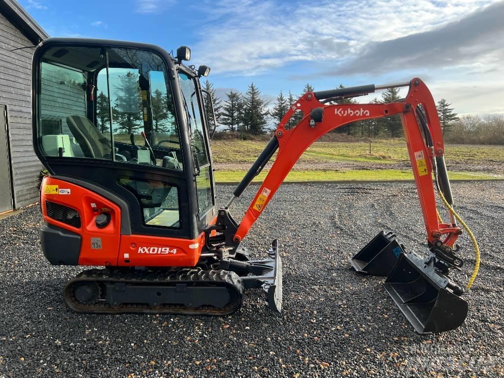 Kubota KX 019-4 Minigravemaskiner