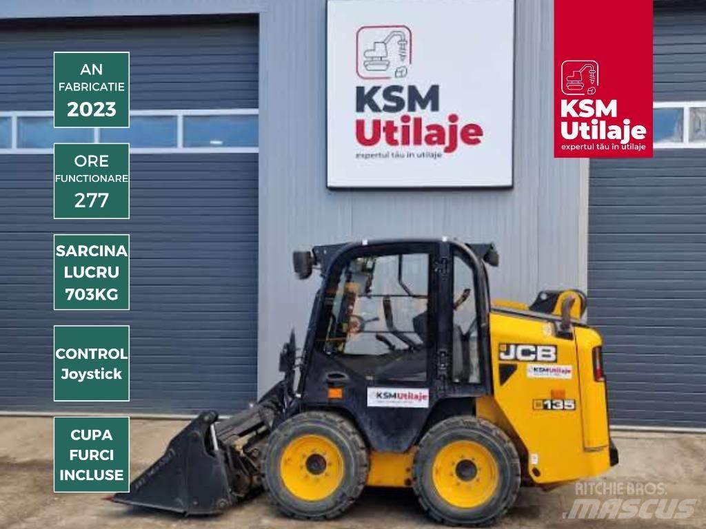 JCB 135 Minilæsser - skridstyret