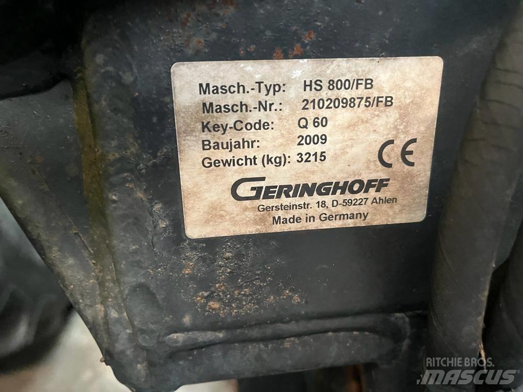 Geringhoff HS 800/FB Hoveder til mejetærskere