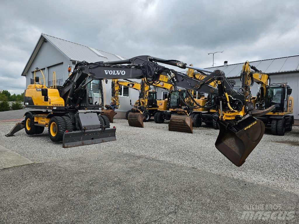 Volvo EW 160 D Gravemaskiner på hjul