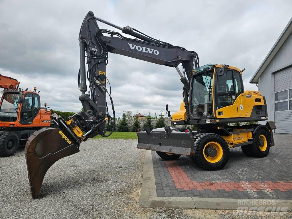 Volvo EW 160 D Gravemaskiner på hjul