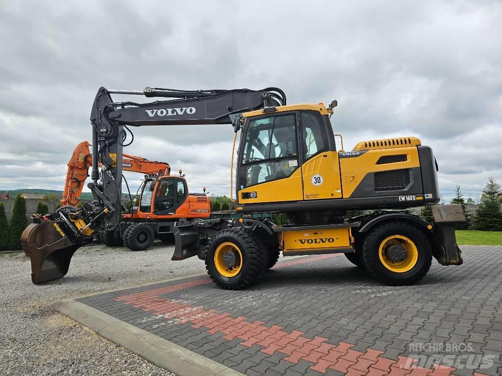 Volvo EW 160 D Gravemaskiner på hjul