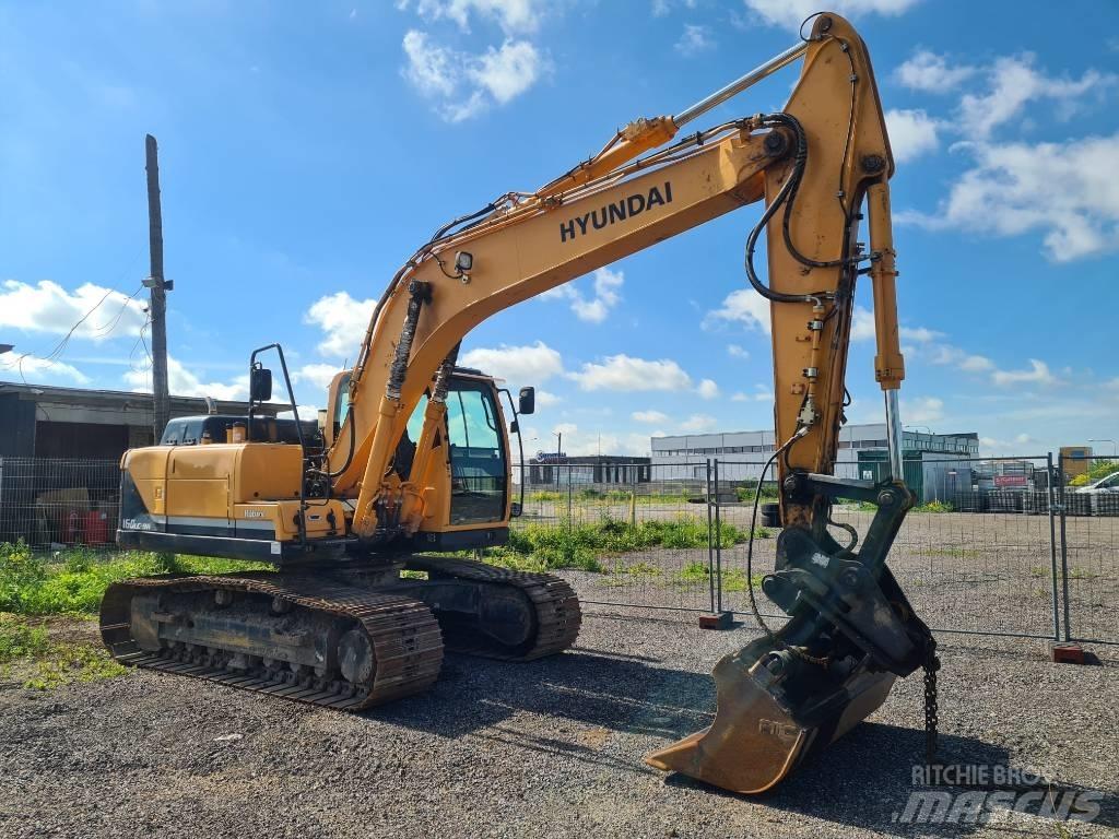 Hyundai R160LC-9A Gravemaskiner på larvebånd