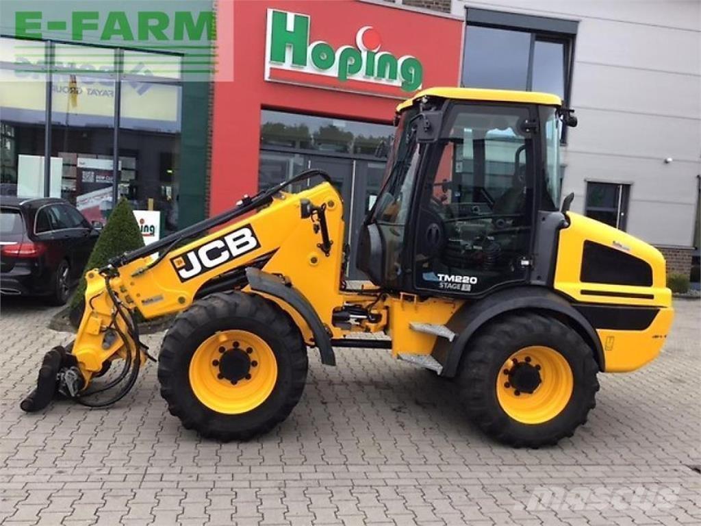 JCB tm 220 Teleskoplæssere til landbrug