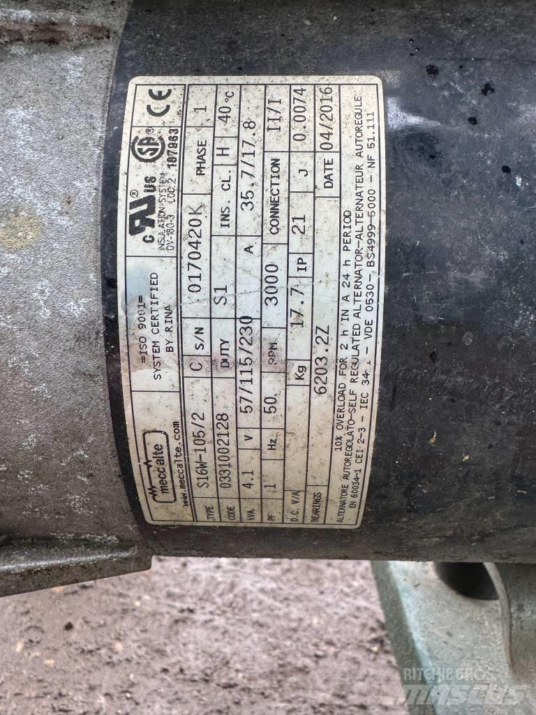  Mecc Alte 4KVA Benzingeneratorer