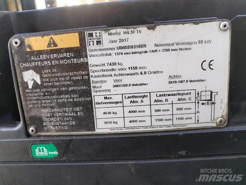Hyster H4.5FT Diesel gaffeltrucks