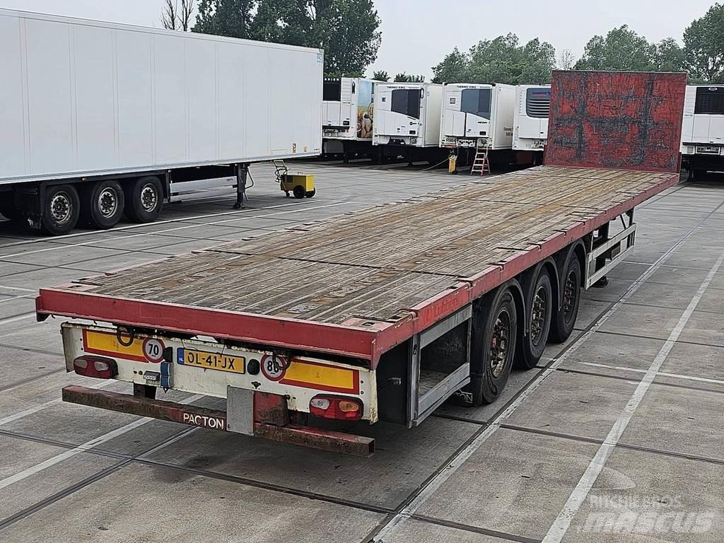 Pacton TXD.3 Semi-trailer med lad/flatbed