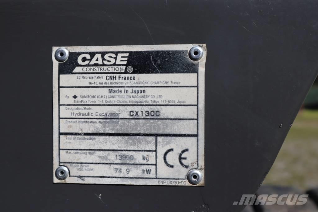 CASE CX130C Gravemaskiner på larvebånd