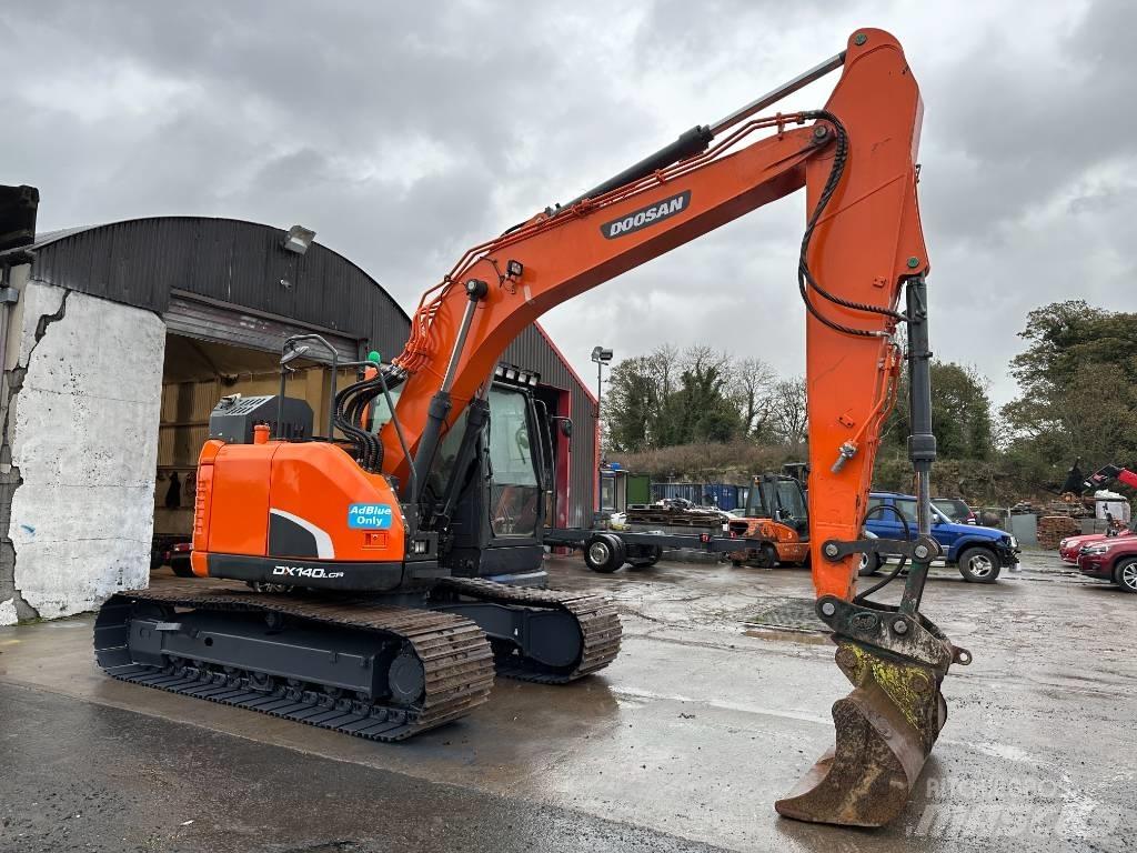 Doosan DX 140 LCR Gravemaskiner på larvebånd