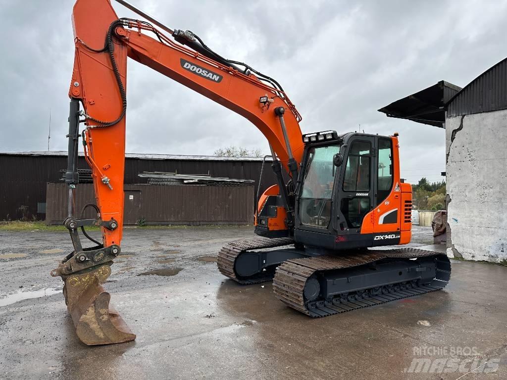 Doosan DX 140 LCR Gravemaskiner på larvebånd