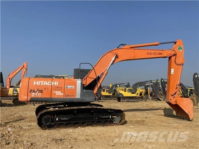 Hitachi ZX210 Gravemaskiner på larvebånd