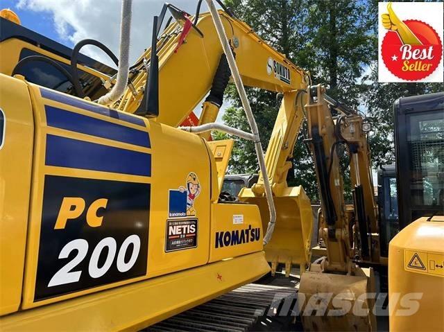 Komatsu PC 200-8 Gravemaskiner på larvebånd
