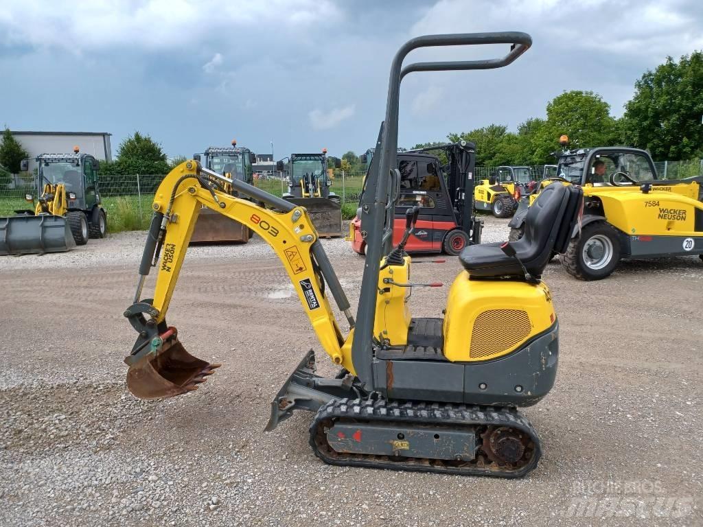 Wacker Neuson 803 Gravemaskiner på larvebånd