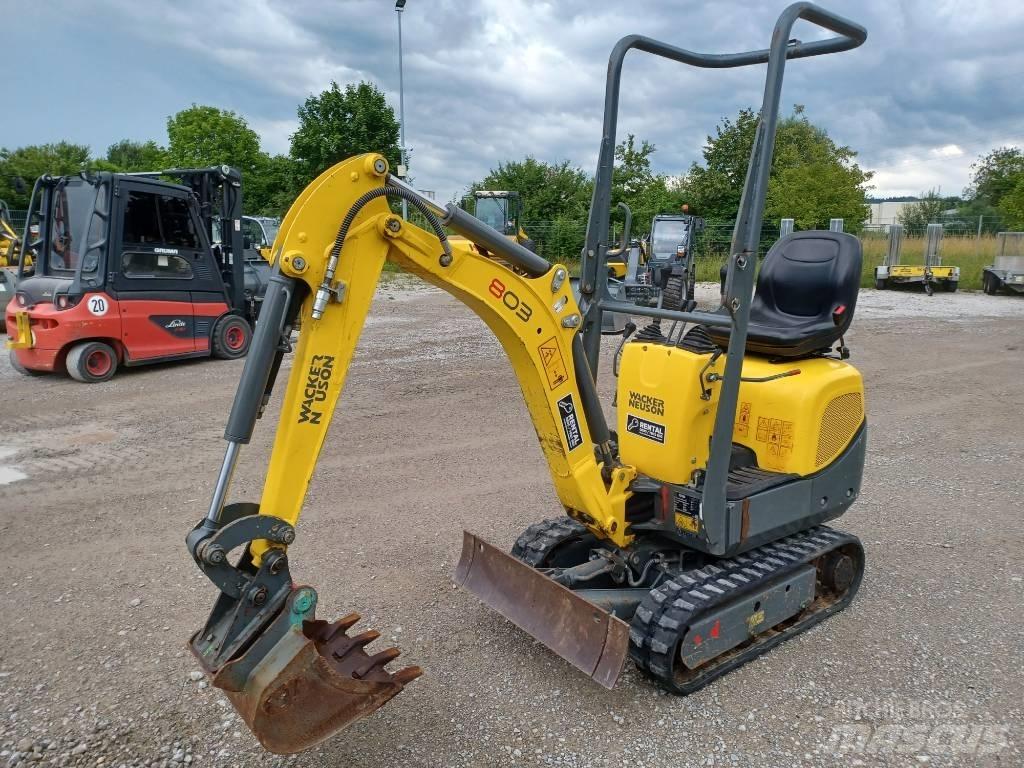 Wacker Neuson 803 Gravemaskiner på larvebånd