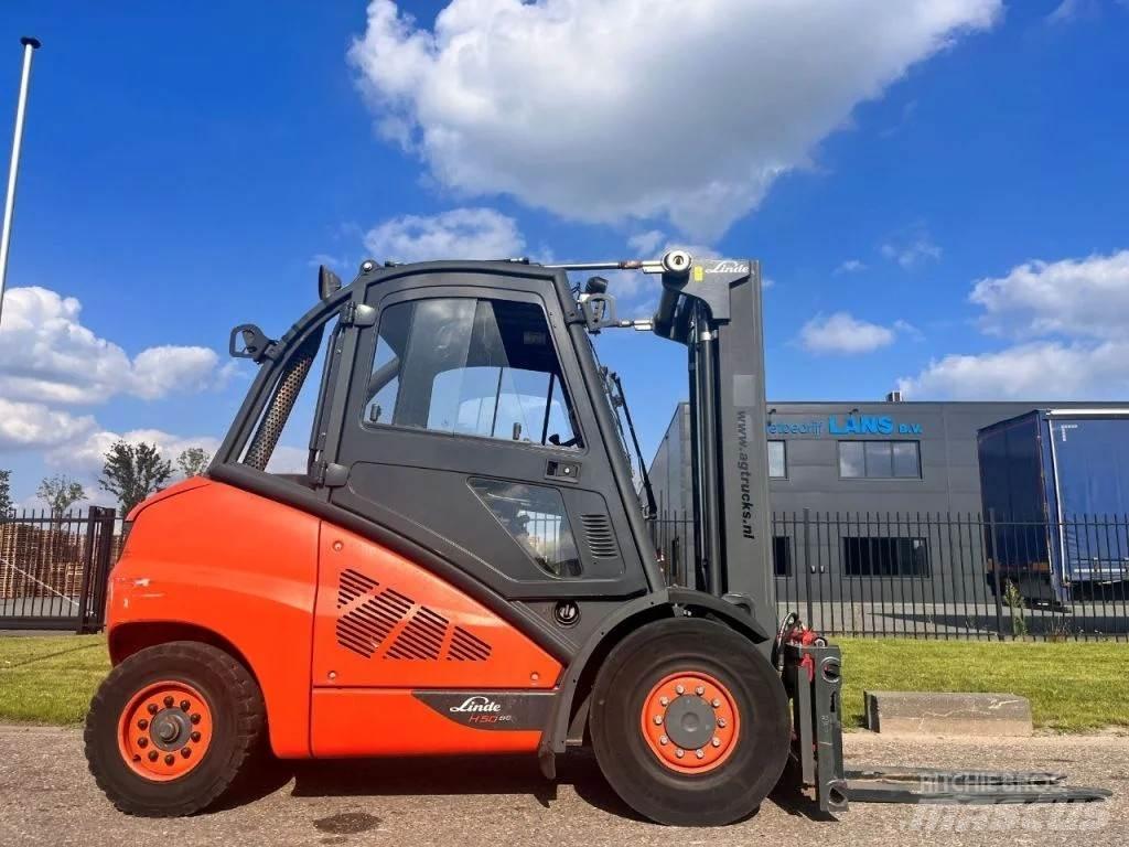 Linde H50D Diesel gaffeltrucks