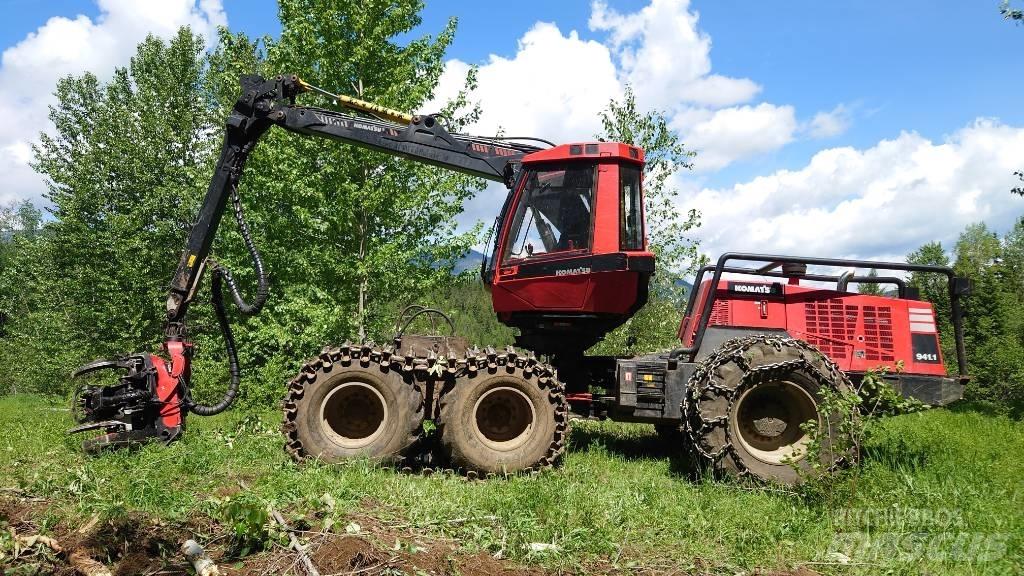 Komatsu 941.1 Skovningsmaskiner