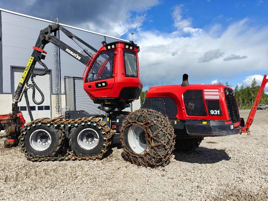 Komatsu 931 Skovningsmaskiner