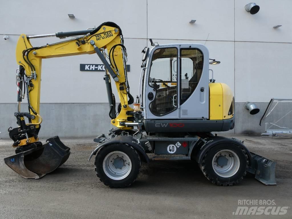 Wacker Neuson EW 100 Gravemaskiner på hjul
