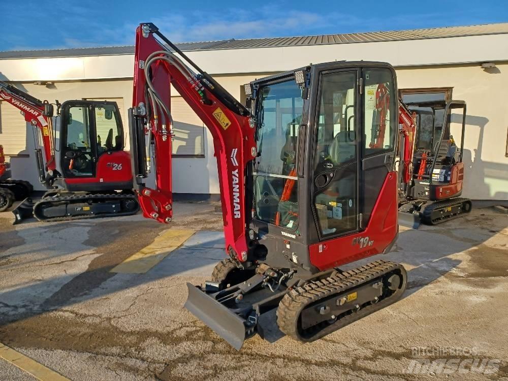 Yanmar SV19 Minigravemaskiner